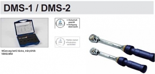 DMS-1 / DMS-2 nyomatékmérő kulcs