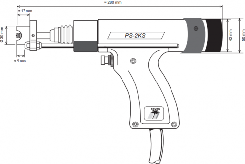 Csaphegesztő pisztoly PS-2KS